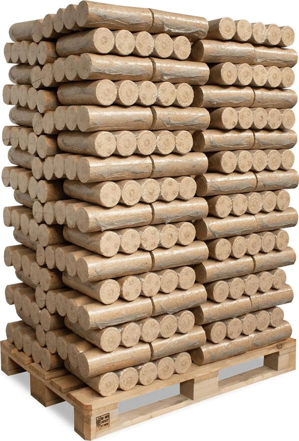 Heizfuxx Nestro XL Blue Kaminbriketts | 96x 10kg Pakete (960kg Gesamtgewicht) Premium