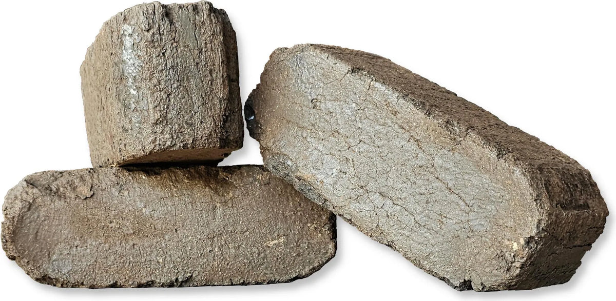 Torfbriketts aus hochreinem Torf | Energie Kienbacher | 30x 10kg Packungen (300kg Palette)