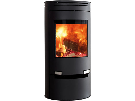Aduro 1.1 Kaminofen 6kW Holzofen Automatik Stahl Schwarz