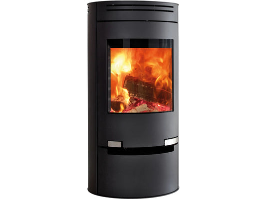 Aduro 1.1 Kaminofen 6kW Holzofen Automatik Stahl Schwarz