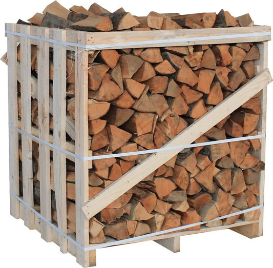 Brennholz Buche 25cm | Kaminholz 1 RM (1,6 SRM) auf Palette