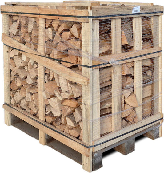 Brennholz Buche 25cm | Kaminholz 1 RM (1,6 SRM) auf Palette