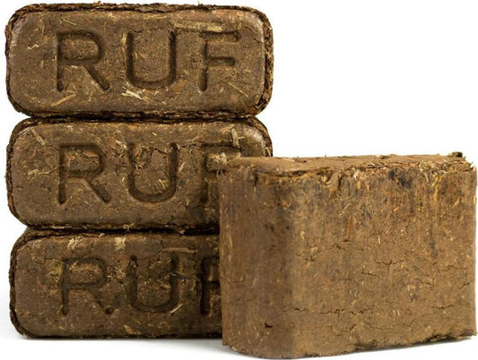 RUF Rindenbriketts Gluthalter 1000kg | 84 x 12kg Nachtwächter Palette