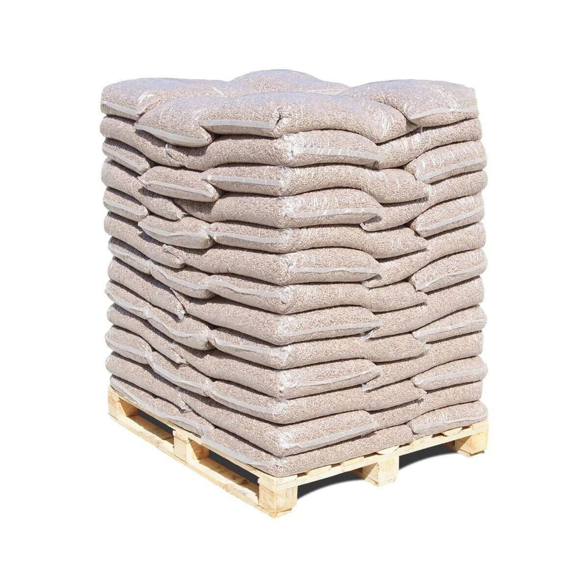 Holzpellets Eiche Hartholz 6mm | 65x 15kg Säcke (975kg Palette) | ENplusA1 zertifiziert