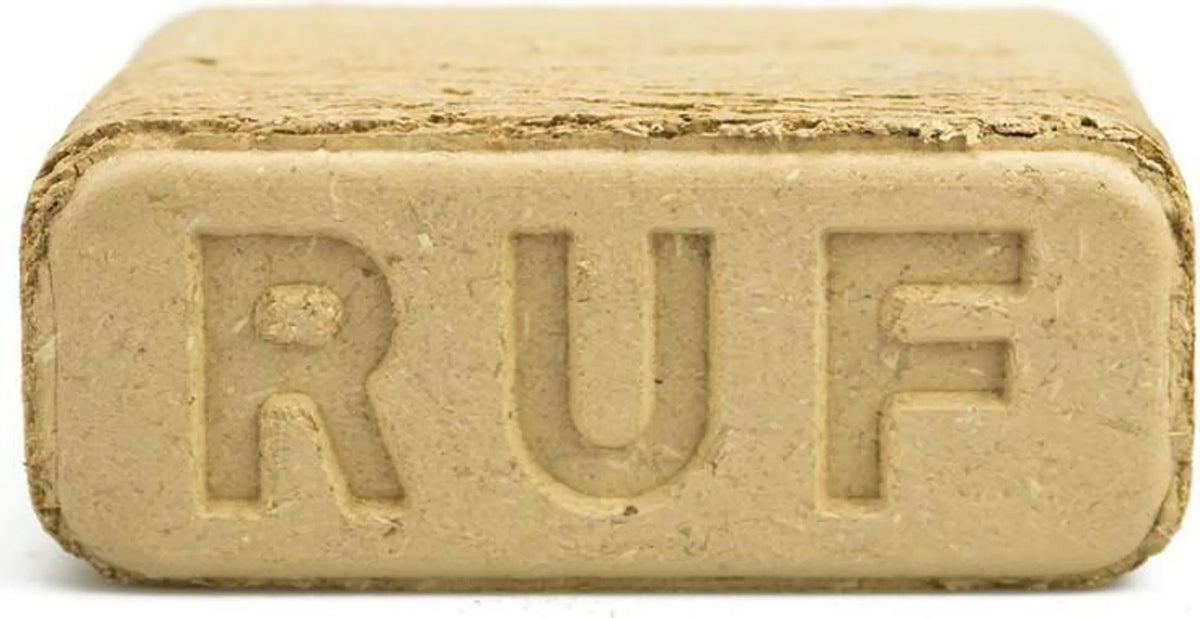 RUF Holzbriketts Buche premium | 96x 10kg Pakete (960kg Gesamtgewicht)